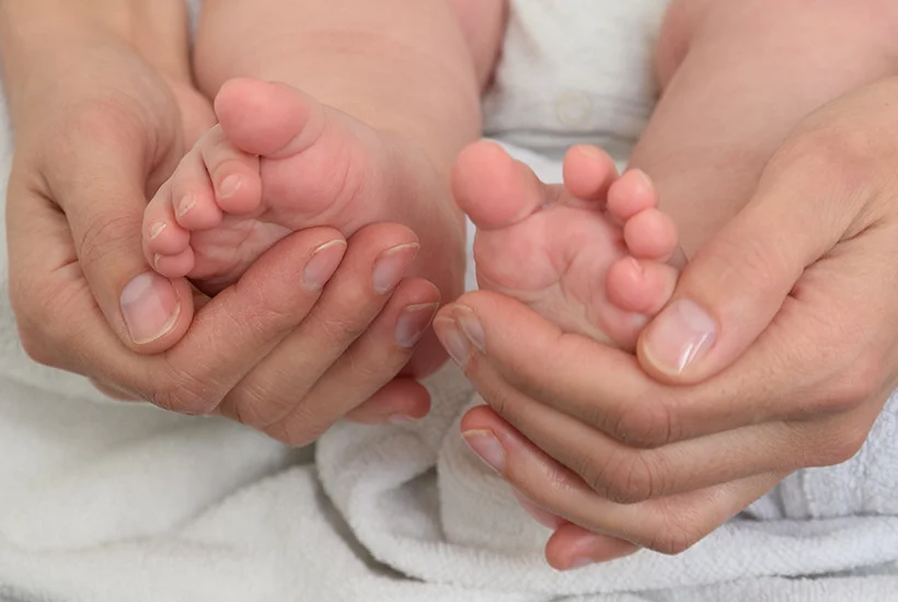 Babyvoeten - voetreflex voor baby's en kinderen